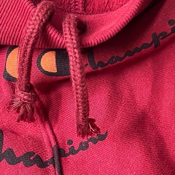 Champion Men's Red Logo Print Cherry Reverse Weave Jogger Pants Size Small NWOT - Picture 5 of 5